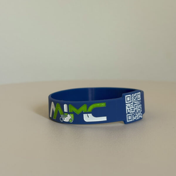 AA silicone bracelet with QR code - Image 4